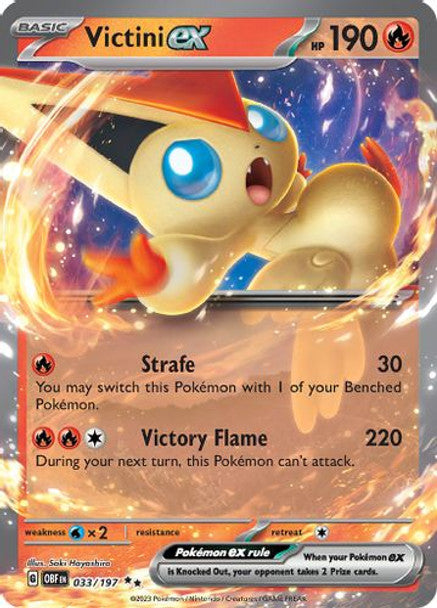 [SV03][OBF-033/197](RR) Victini ex (Holo)