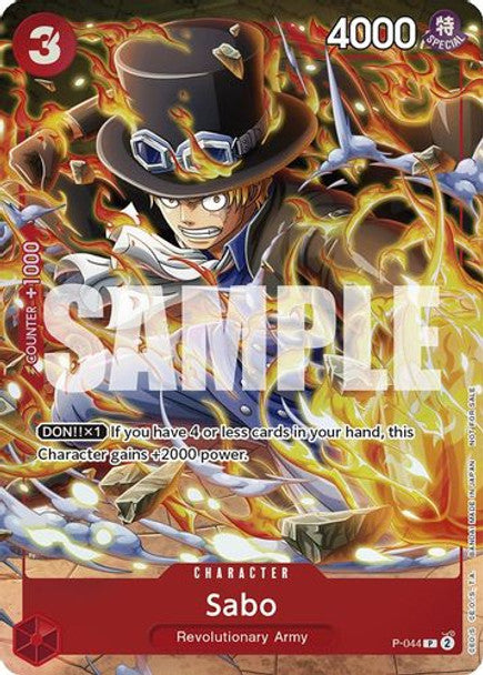 [P-044] Sabo (Event Pack Vol. 4) (Foil)