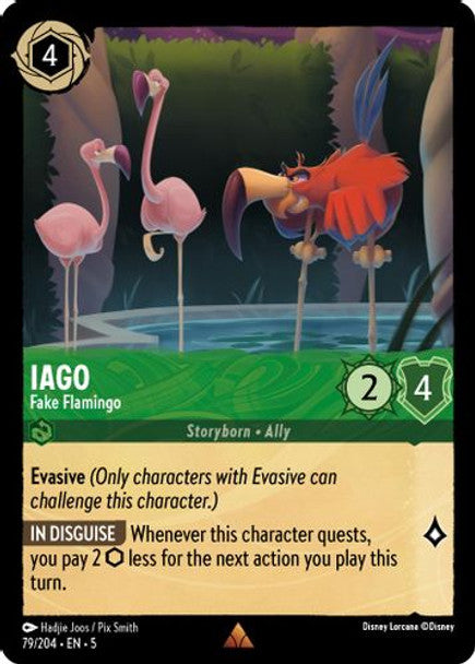 [LOR05-079/204](R) Iago - Fake Flamingo (Foil)