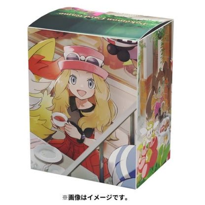 2022 Pokemon Center Original Card Game Flip deck case Serena