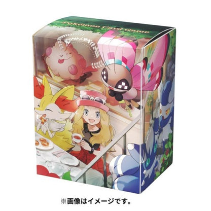 2022 Pokemon Center Original Card Game Flip deck case Serena