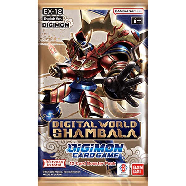[Pre-Order] Digimon - TCG - Digital World Shambala [Ex-12] Extra Booster Box
