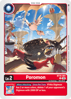 [BT16-001U] Poromon