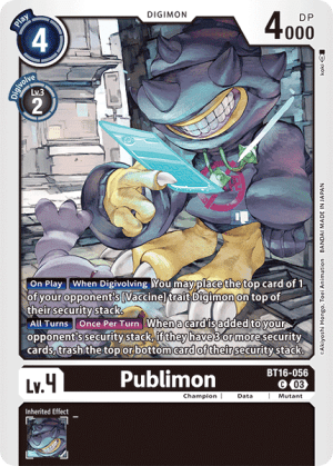 [BT16-056C] Publimon