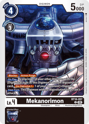 [BT16-057C] Mekanorimon