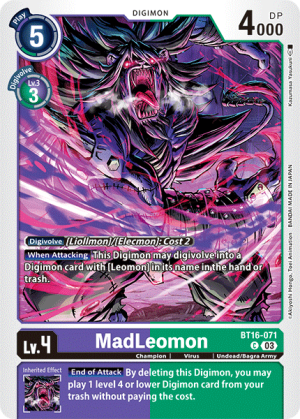 [BT16-071C] MadLeomon