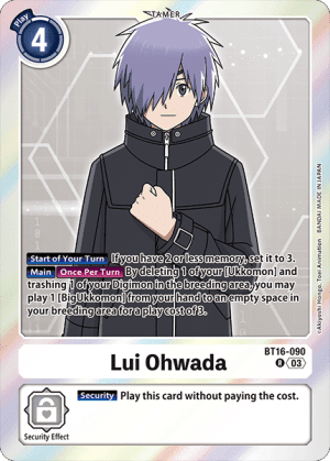 [BT16-090R] Lui Ohwada (Foil)