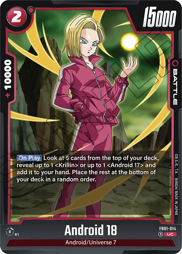 FB01-014 UC Android 18