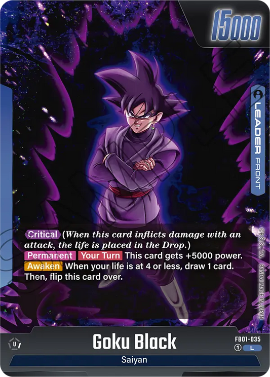 FB01-035 L FRONT Goku Black