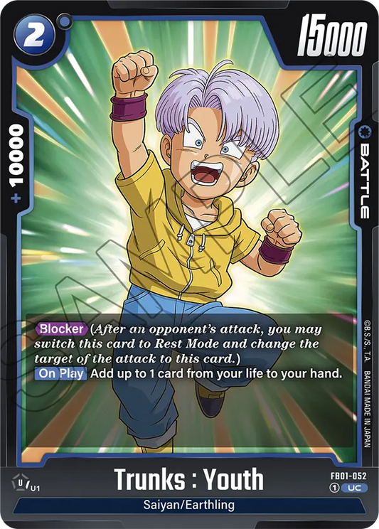 FB01-052 UC Trunks : Youth