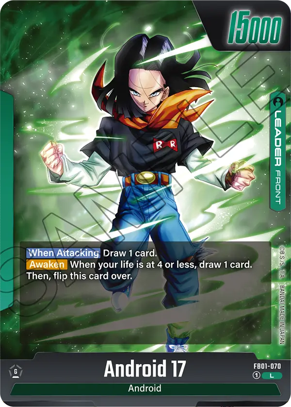 FB01-070 L FRONT Android 17