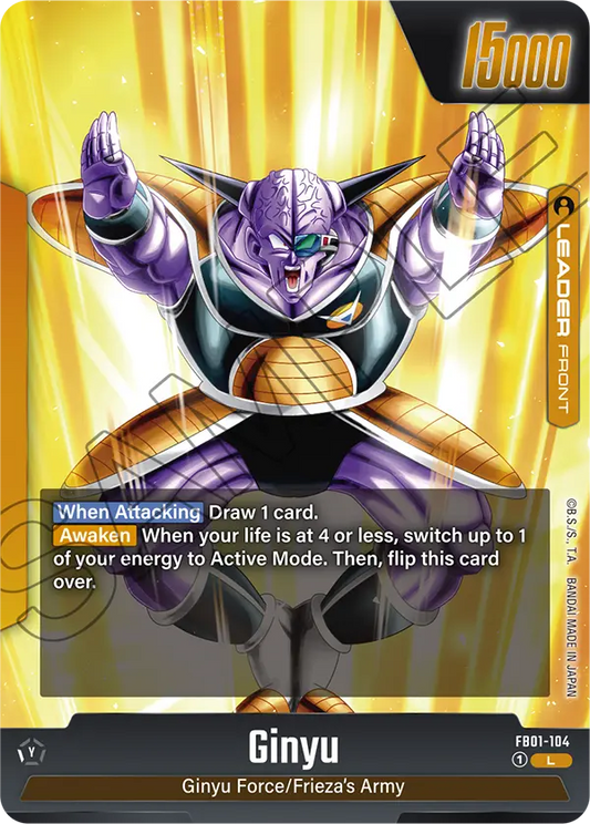 FB01-104 L FRONT Ginyu