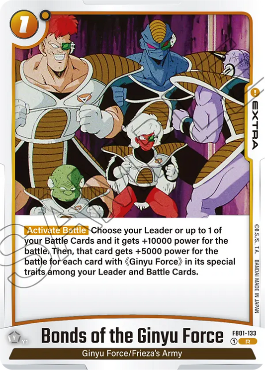 FB01-133 R Bonds of the Ginyu Force