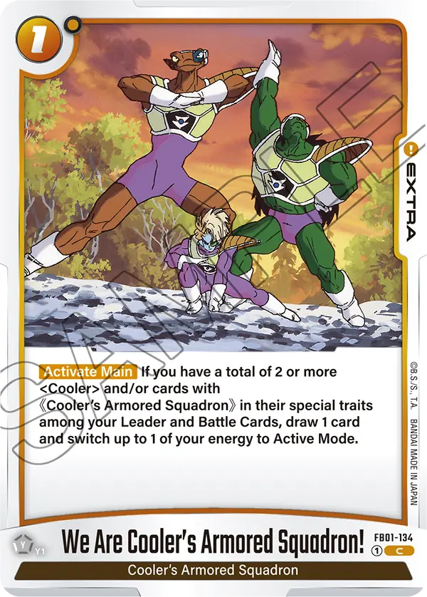 FB01-134 C We Are Cooler's Armored Squadron! – T One Australia