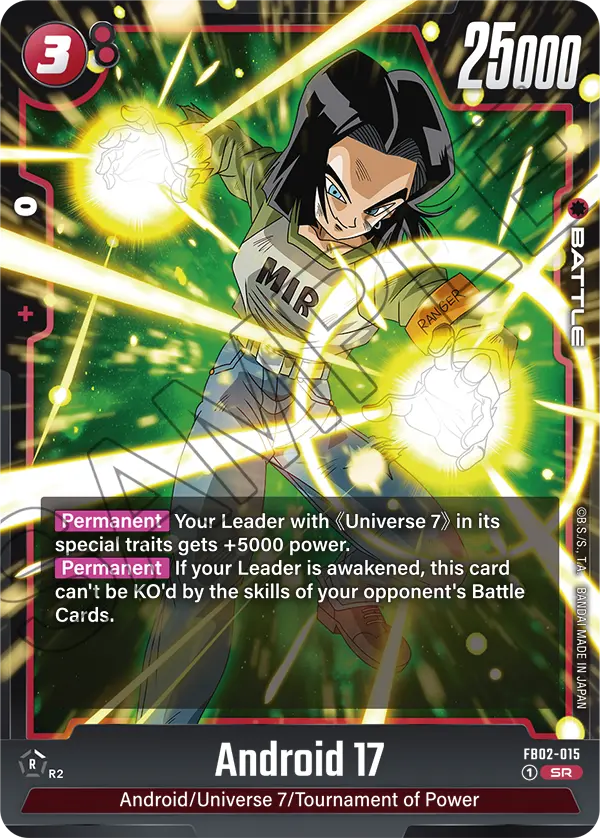 FB02-015 SR Android 17