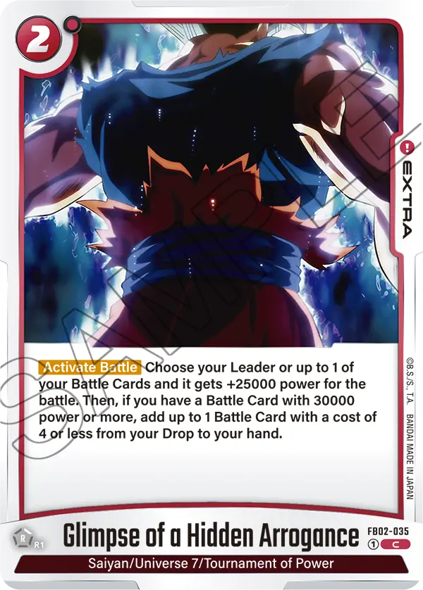 FB02-035 C Glimpse of a Hidden Arrogance