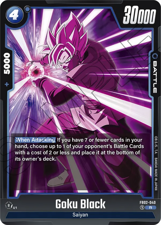 FB02-040 R Goku Black