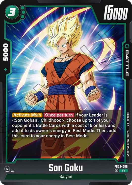 FB02-086 R Son Goku