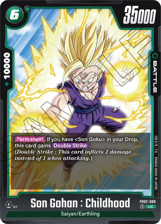 FB02-088 UC Son Gohan : Childhood