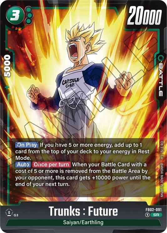 FB02-091 SR Trunks : Future