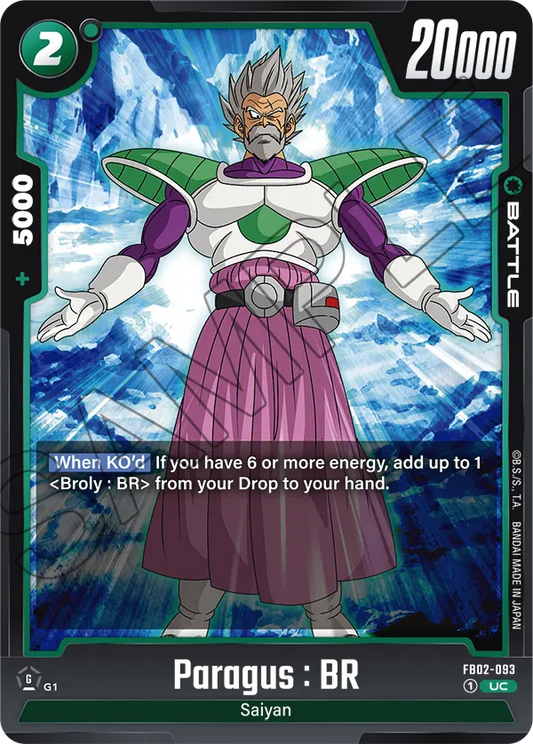FB02-093 UC Paragus : BR