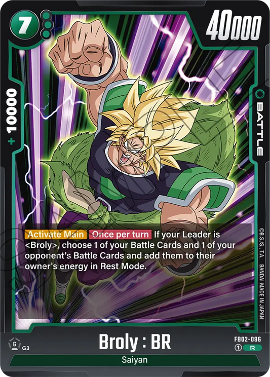FB02-096 R Broly : BR