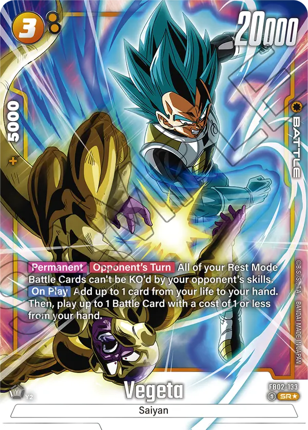 FB02-133 SR Vegeta