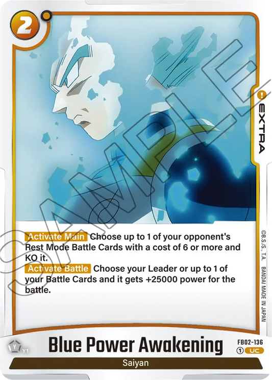 FB02-136 UC Blue Power Awakening