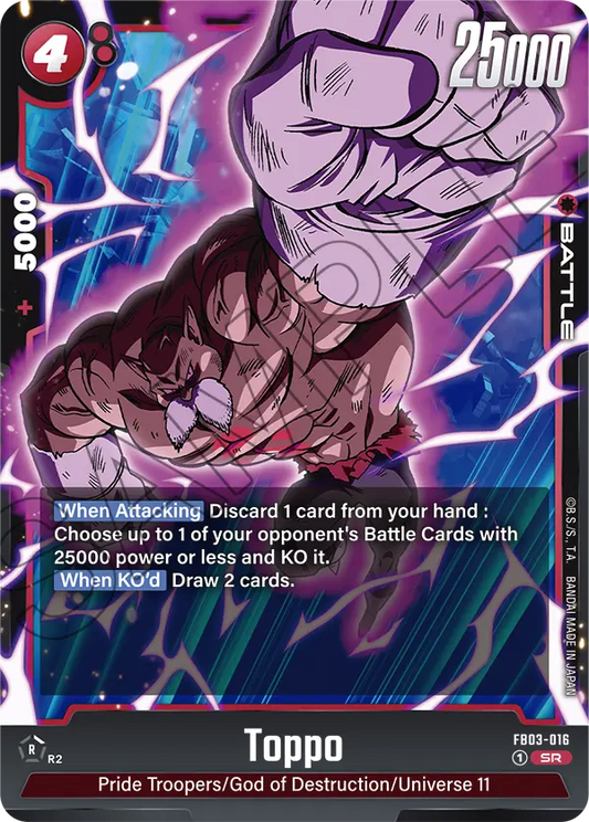 FB03-016 SR Toppo