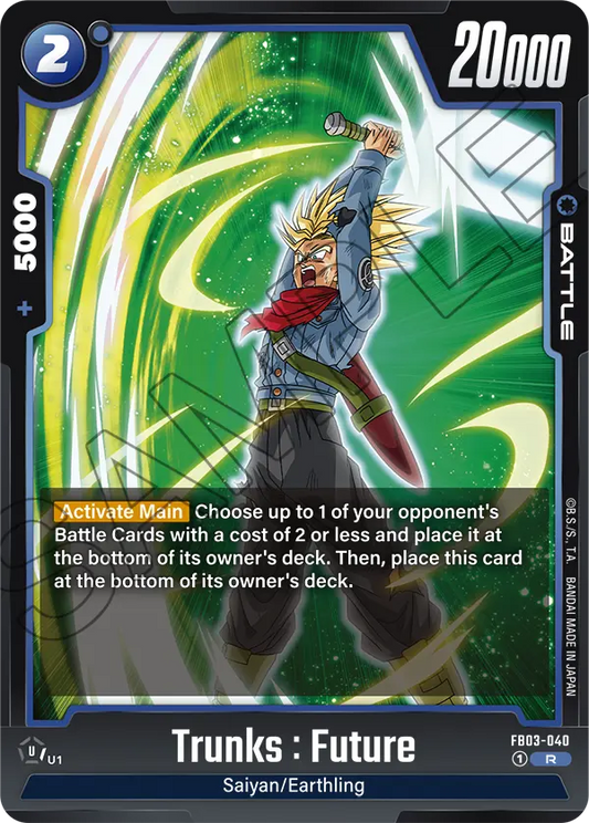 FB03-040 R Trunks : Future