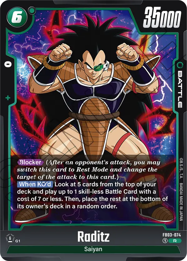FB03-074 R Raditz