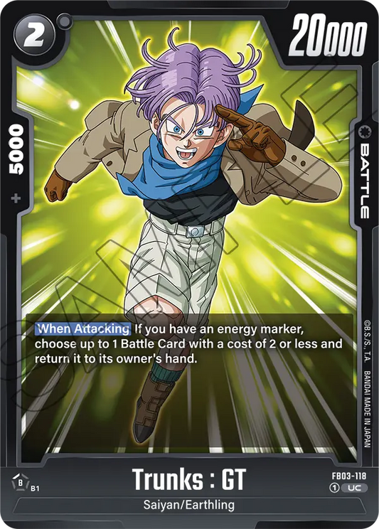 FB03-118 UC Trunks : GT