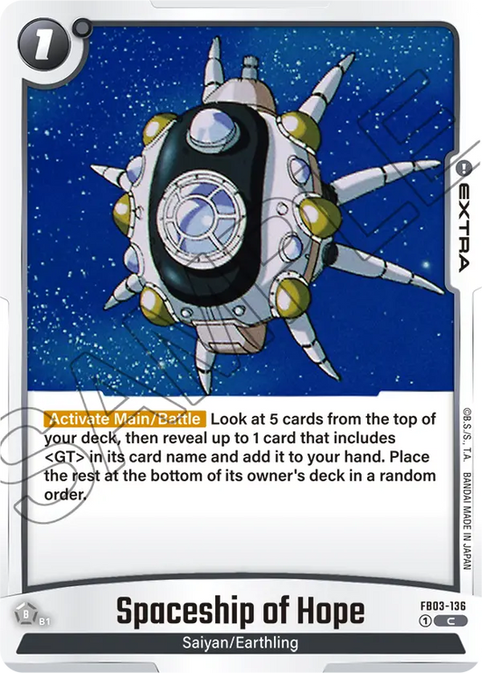 FB03-136 C Spaceship of Hope