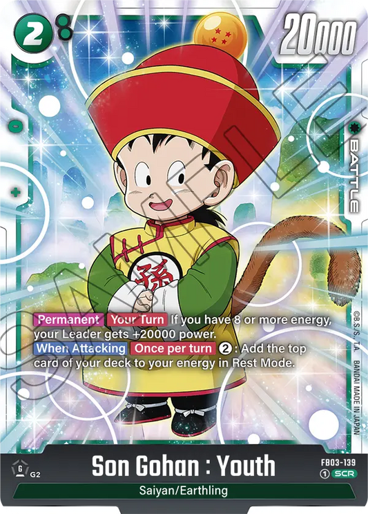 FB03-139 SCR Son Gohan : Youth