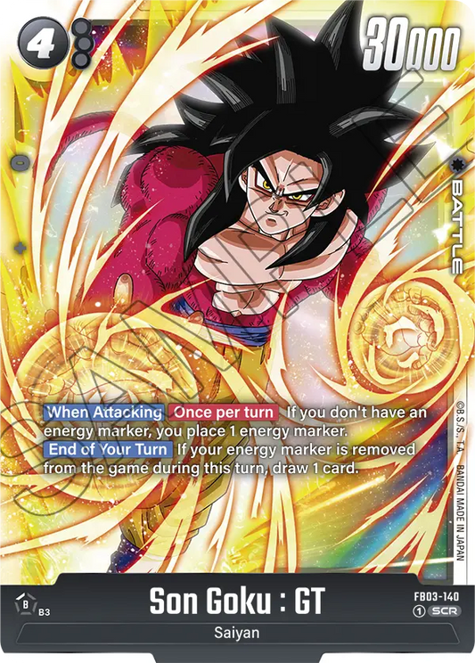 FB03-140 SCR Son Goku : GT