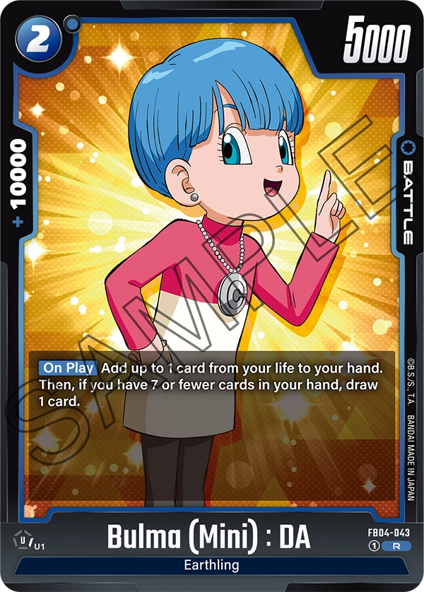 FB04-043 R Bulma (Mini) : DA
