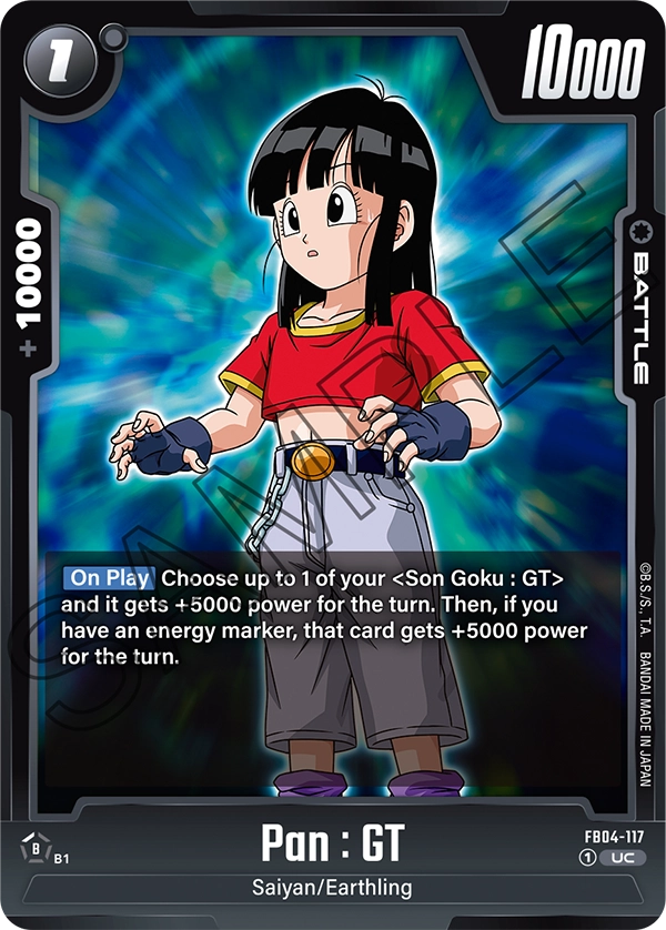 FB04-117 UC Pan : GT