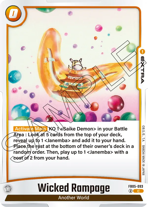 FB05-093 C Wicked Rampage