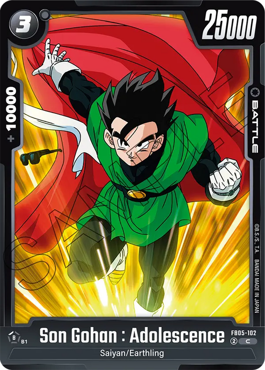 FB05-102 C Son Gohan : Adolescence