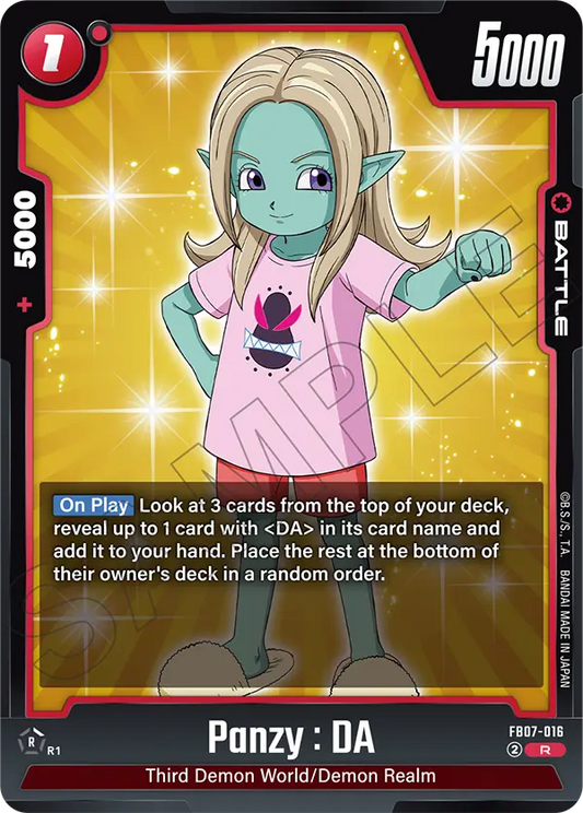 FB07-016 R Panzy : DA