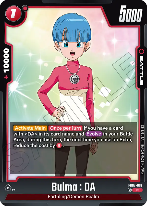 FB07-018 C Bulma : DA