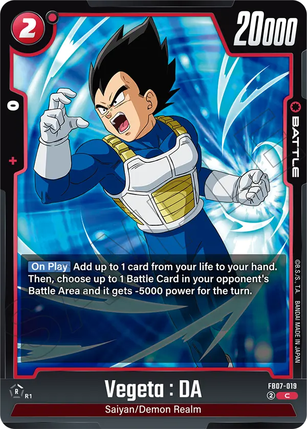FB07-019 C Vegeta : DA