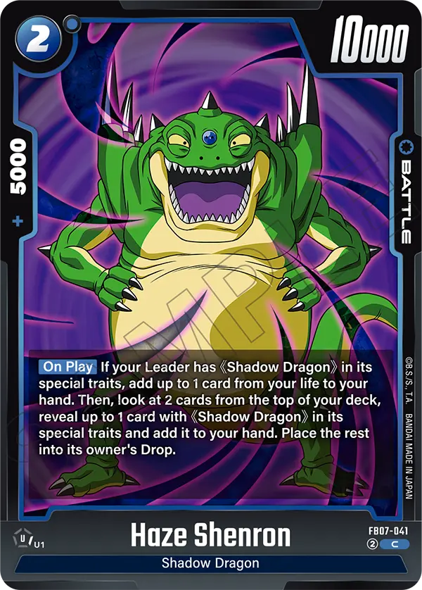 FB07-041 C Haze Shenron