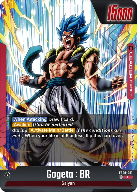 FB09-001 L BACK Gogeta : BR