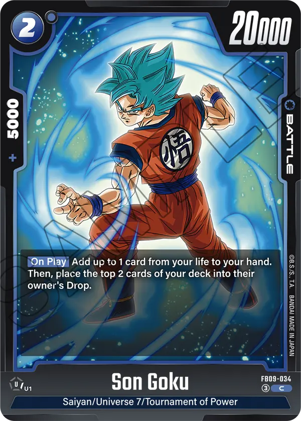 FB09-034 C Son Goku