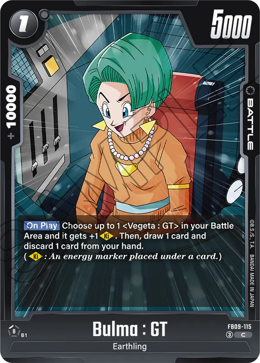 FB09-115 C Bulma : GT