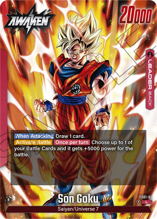 FS01-01 L BACK Son Goku