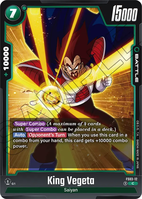 FS03-12 C King Vegeta