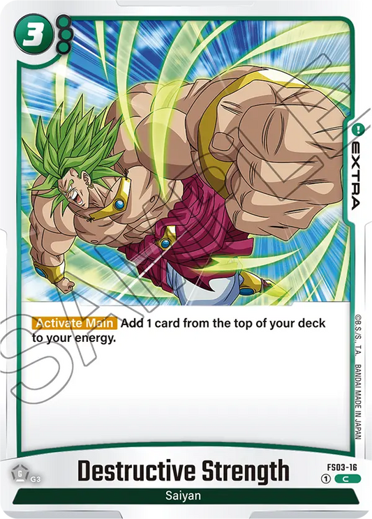 FS03-16 C Destructive Strength