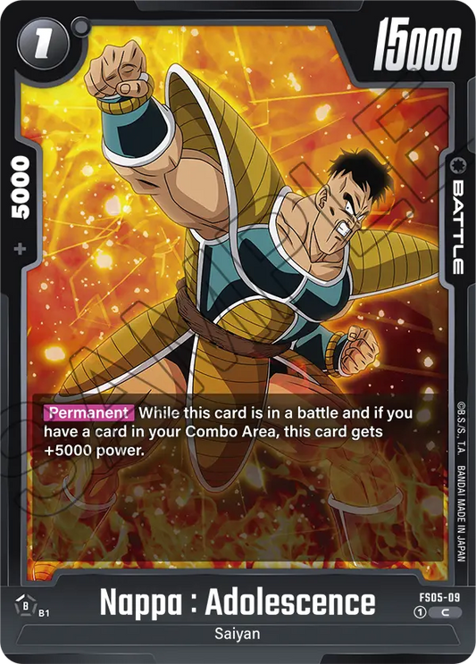 FS05-09 C Nappa : Adolescence